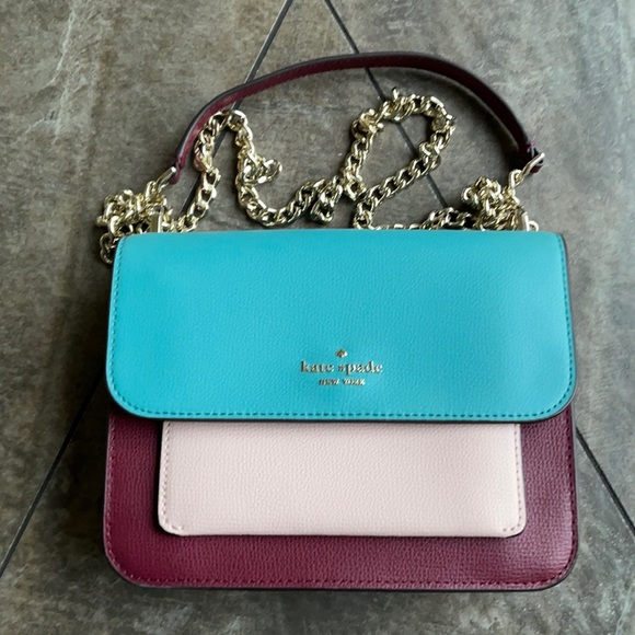 Kate Spade Remi Colorblock Flap Chain Crossbody
